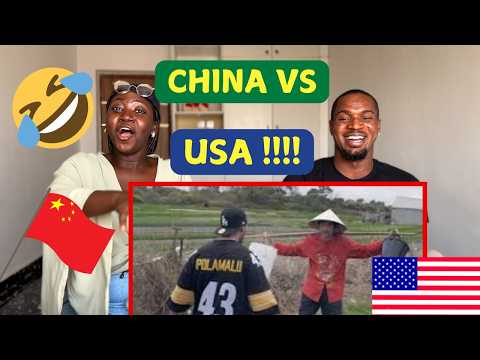 American React To "Superwog - America vs China rap battle Reaction