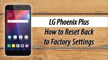 LG Phoenix Plus - How to Reset Back to Factory Settings