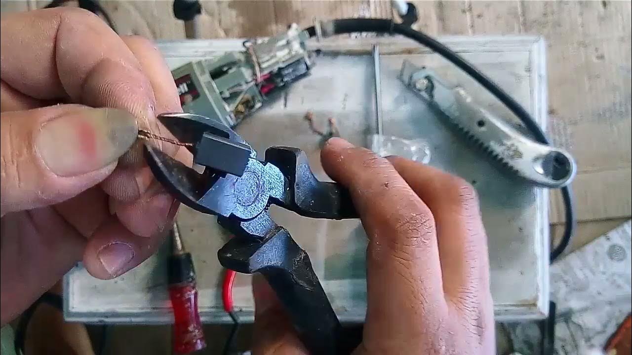 How to change angle grinder carbon brush / Paano magpalit ng carbon