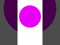 Magenta Triacontapentagon White Background Down To Up #shorts
