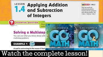 Lesson 9.5 Solving Volume Problems