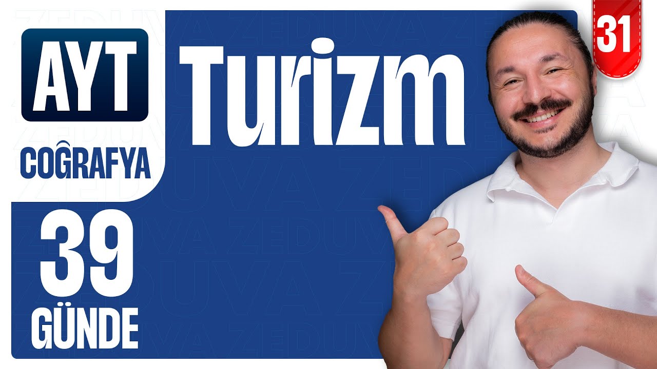 Türkiye'de Turizm konu anlatımı ve soru çözüm | 39 GÜNDE AYT COĞRAFYA KAMPI 2026 | 12.sınıf