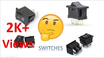 SWITCHES - SPST, SPDT, DPST & DPDT