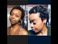 Wash and Go on SHORT NATURAL HAIR | TWA | Type 4 | Defined!