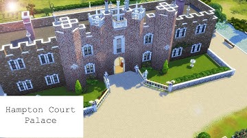 The Sims 4 - Speed Build // Hampton Court Palace // Part 2