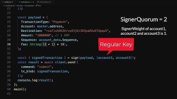 47. Multi-signed Payment Transaction