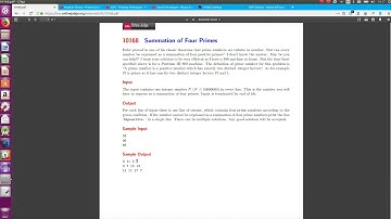 UVA 10168 -  Summation of Four Primes [Math-primes] (Arabic)