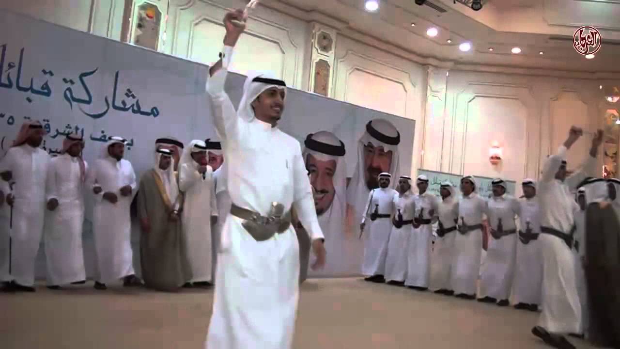 مشاركة حسين آل لبيد حفل قبائل يام مسيرة وطن في المنطقة الشرقية