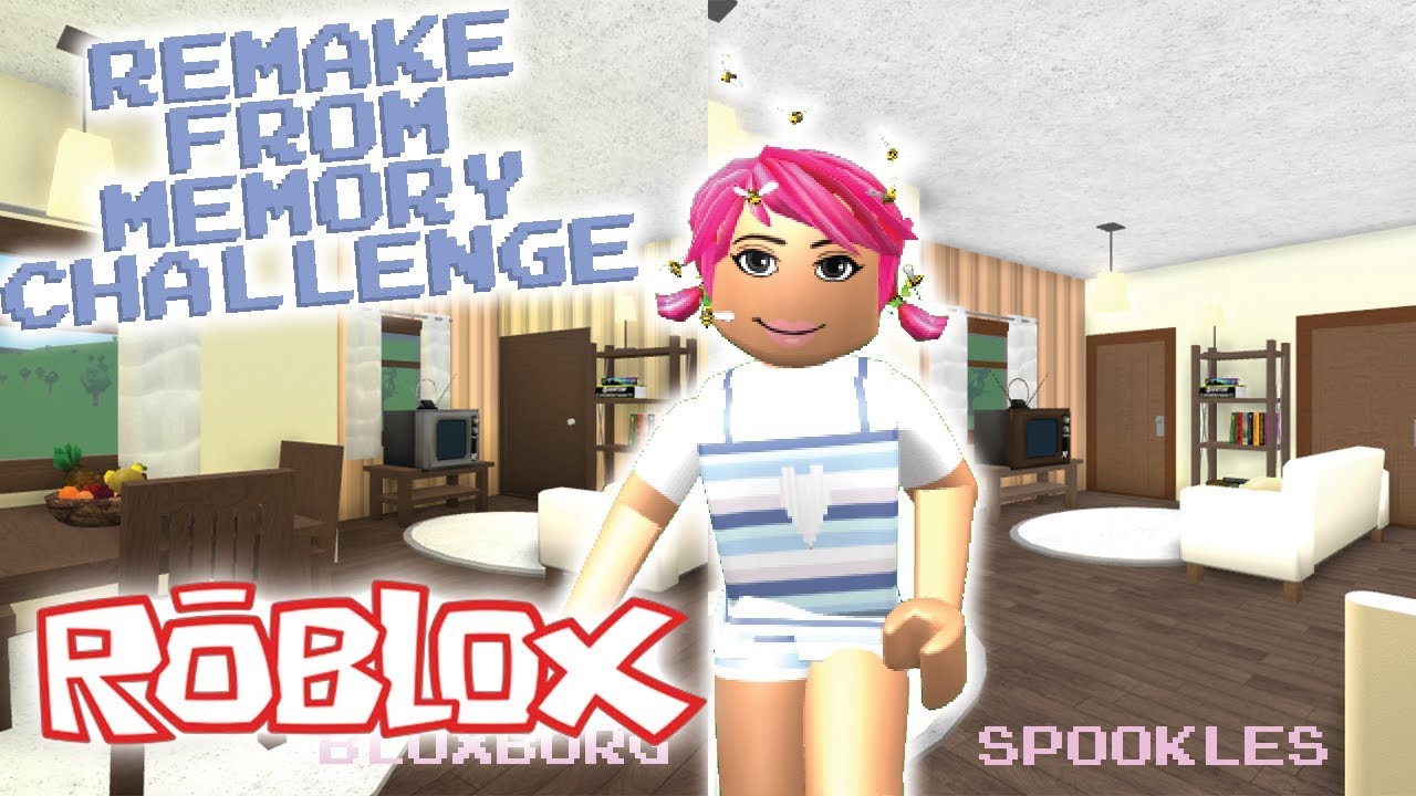 Remaking The Starter House From Memory Challenge Welcome To Bloxburg Youtube - remaking a girls house in welcome to bloxburg roblox