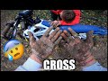 BREF..ON A VOULU FAIRE DU CROSS... 😰(Ça s'est pas passé comme prévu) Crash