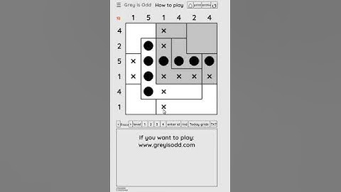 Today grids. Solution level 3 6X6 dated 1-24-2024