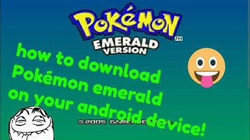 How to download Pokémon emerald on android for free(no emulator needed)