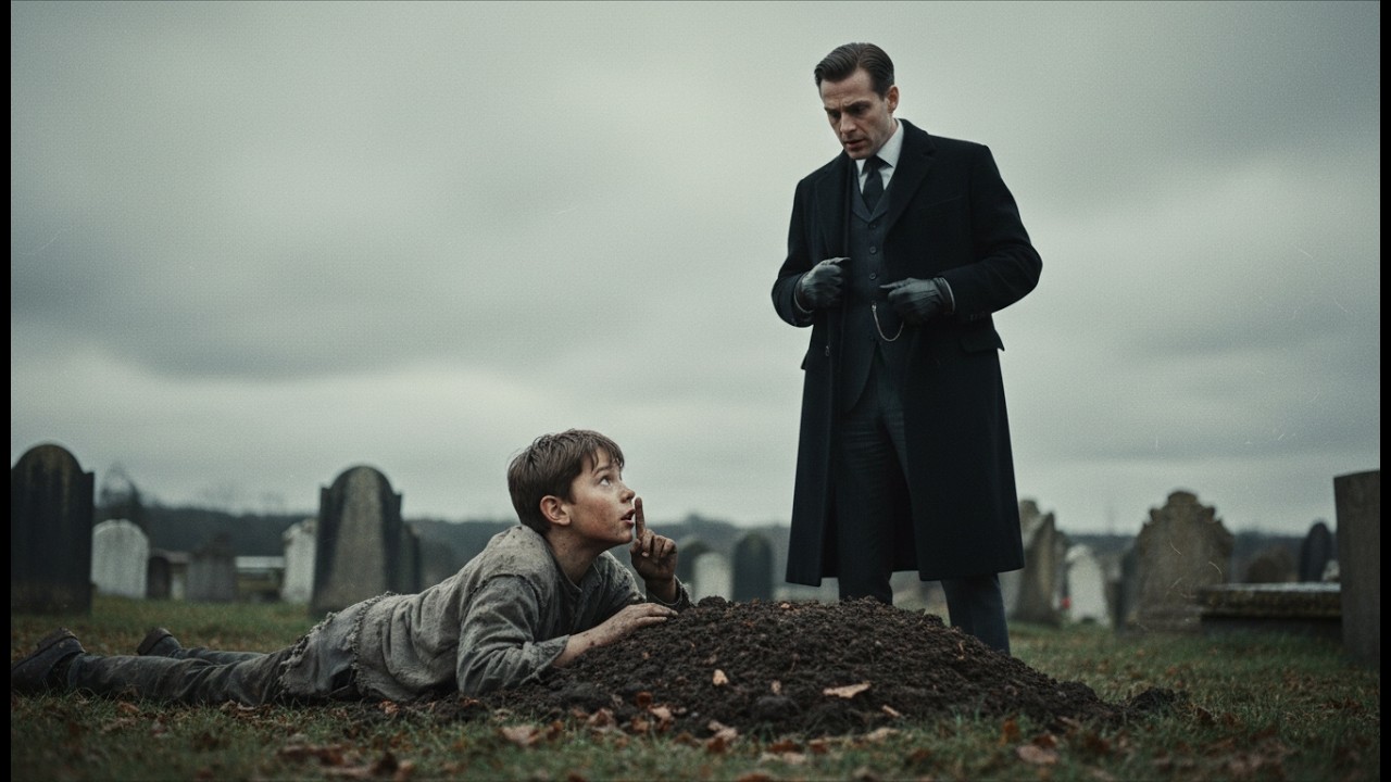 Mały żebrak usłyszał grób: „Panie, biżuteria pana żony klika o drewno, ona chce wyjść natychmiast!”