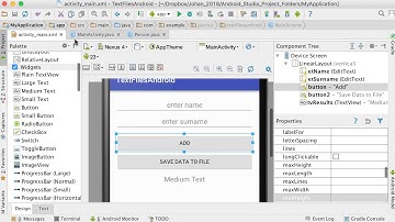 60   Save data using text files   Learn Android Application Development