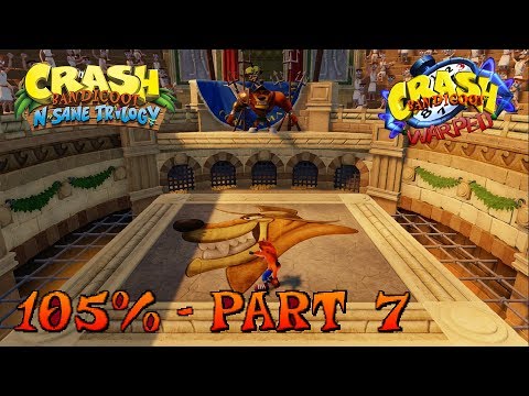 Crash Bandicoot 3 - N. Sane Trilogy - 105% Walkthrough, Part 7: Tiny Tiger