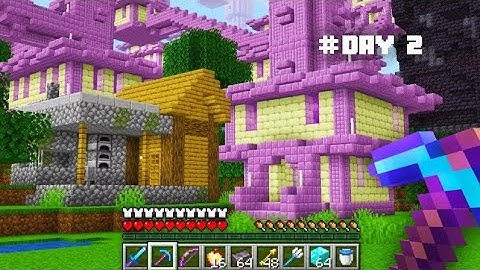 Minecraft But Every Minute Random Structure Spawn!!!!!