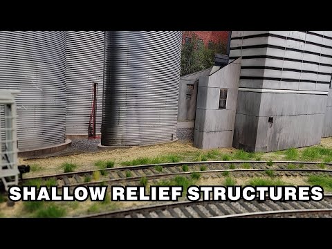 Adding some 3D Shallow relief Structures