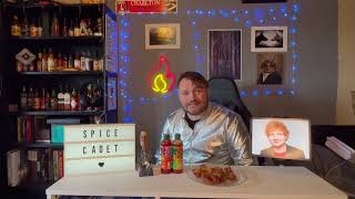 Spice Cadet gets a visit from Ed Sheeran and Tingly Ted #edsheeran #hotsauce
