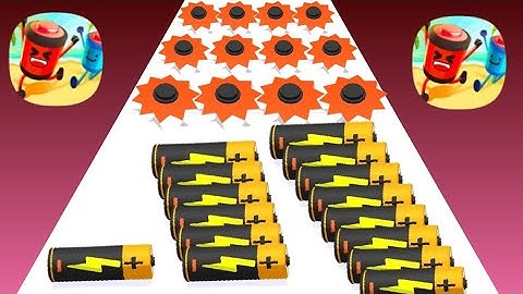 satisfying top play store games playing every day: battery run, bullet stack, bullet stack run 3d,
