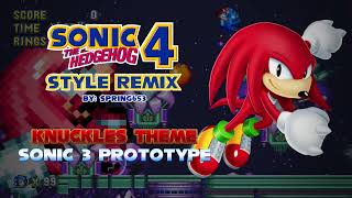 Celebrity [V2] Knuckles Theme (Sonic 4 Style Remix) - Sonic The Hedgehog 3 Prototype Net Worth