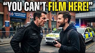 Details UK Cop CONFRONTS Auditor for Filming Police Station  BIG Mistake News