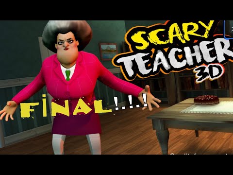 SCARY TEACHER 3D FİNAL !!!// Kızgın Öğretmen Oyununu bitirdik//