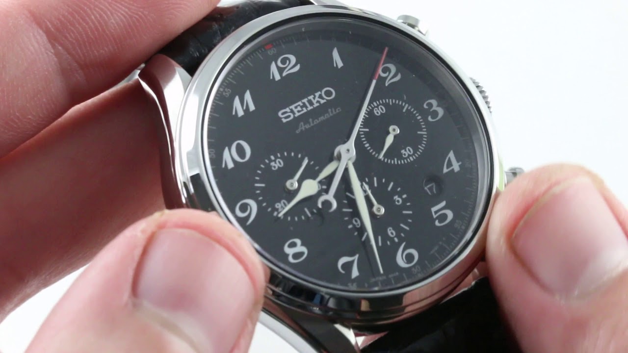 Seiko Presage (URUSHI LACQUER) 60th Anniversary Chronograph Limited Edition  SRQ021 Luxury Watch - YouTube