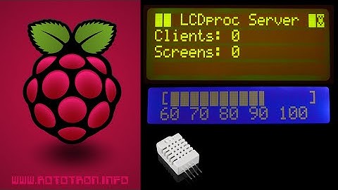 LCDProc Tutorial for Raspberry Pi with Python Clients