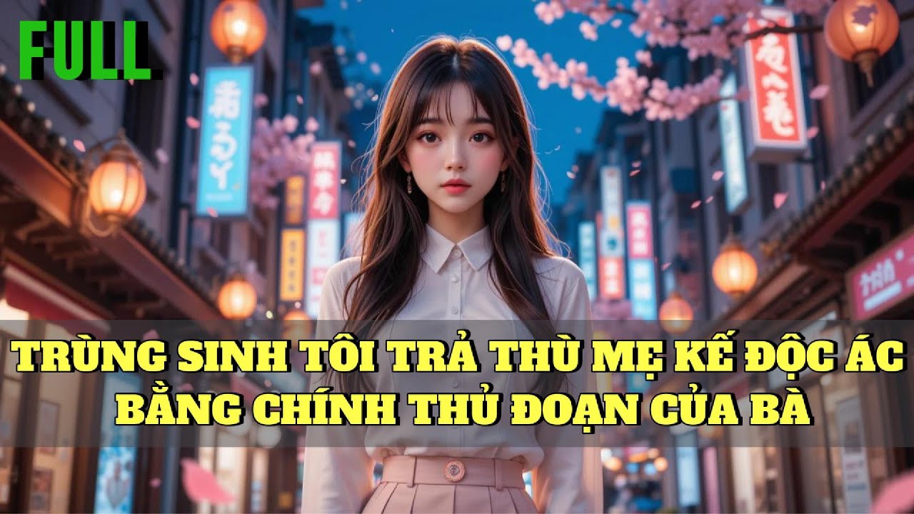 Truyện Audio | TRÙNG SINH TÔI TRẢ THÙ MẸ KẾ ĐỘC ÁC BẰNG CHÍNH THỦ ĐOẠN CỦA BÀ