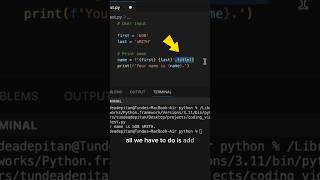 Common User Input Mistake | Caps Lock #python #programming #coding