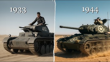 Light Tanks of WW2 | Transformation