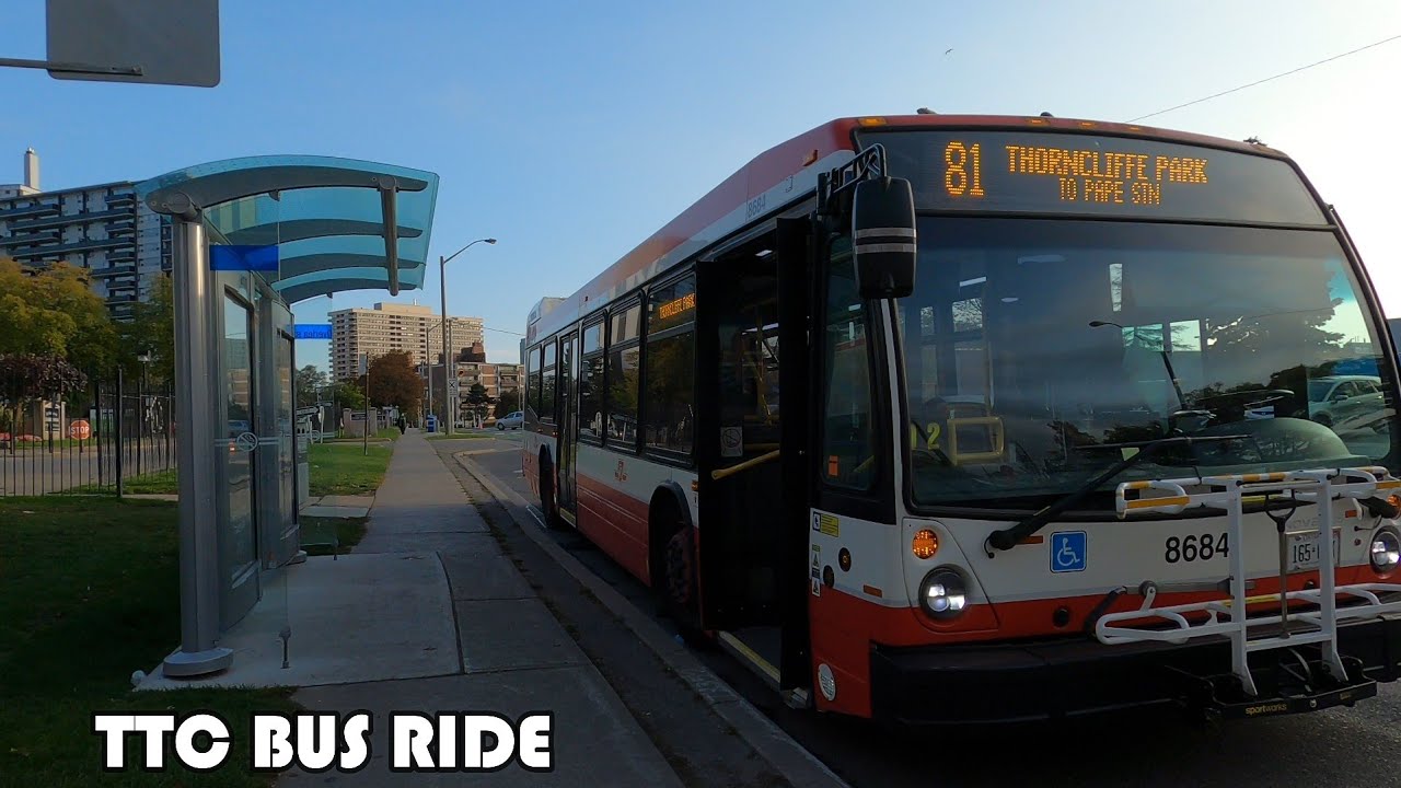 4k TTC Route 81 Bus Ride From Thorncliffe To Pape Subway Station YouTube 4k-ttc-route-81-bus-ride-from-thorncliffe-to-pape-subway-station-youtube