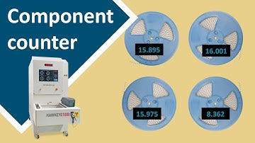 𝗥𝗲𝗮𝗱𝘆 𝘁𝗼 𝗱𝗼 𝗳𝗮𝘀𝘁𝗲𝗿 𝗦𝗠𝗧 𝗶𝗻𝘃𝗲𝗻𝘁𝗼𝗿𝘆 𝗰𝗼𝘂𝗻𝘁? Hawkeye1000 component counter is perfect for counting reels
