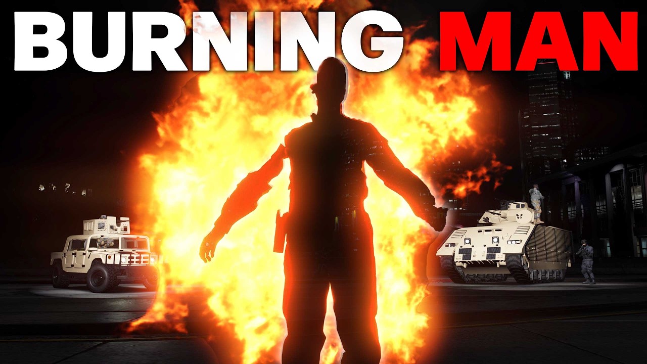 SCP 457 Burns The World.. (GTA RP)
