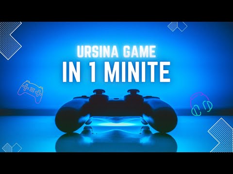 how to make a game with ursina in one minute!