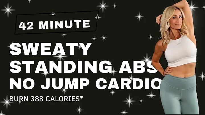 42 Minute Sweaty STANDING ABS and LOW IMPACT CARDI...