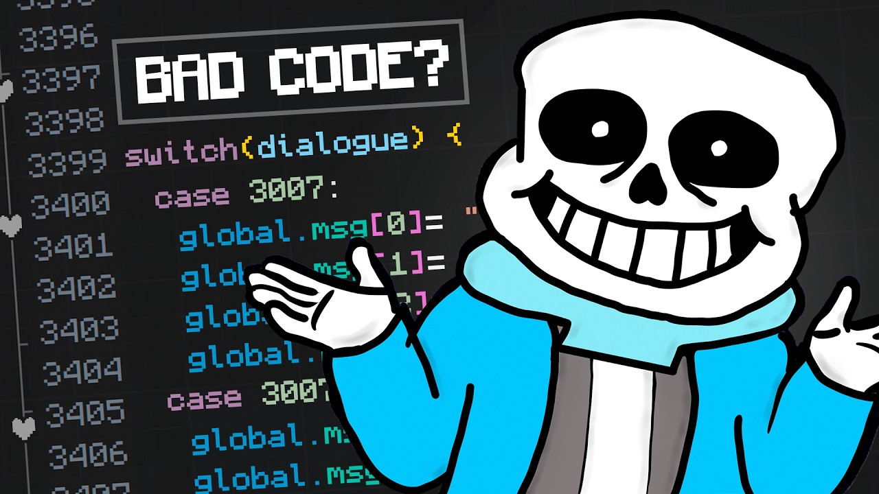 Undertale Code Review: Is it THAT BAD? - YouTube
