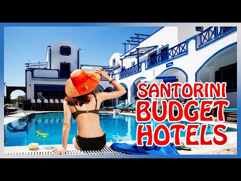 Video: De 5 beste budgethotels in Santorini