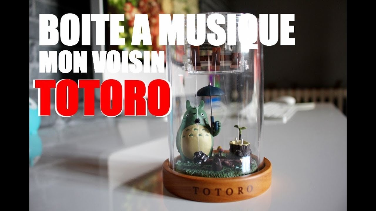 Totoro Boite A Musique Music Box My Neighbor Totoro Studio Ghibli Unboxing Youtube
