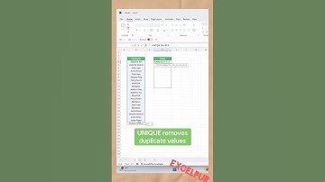 Best data cleaning tips in excel #unique #propertrim #subsitute