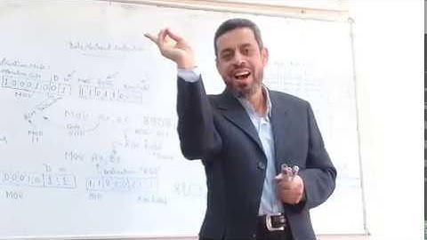 (Lecture 8-2: in Arabic): Machine code generation for data movement instructions