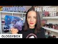 GLOSSYBOX UK DECEMBER 21 | Full Product Test, Review &amp; Demo | Contents test for over 40s
