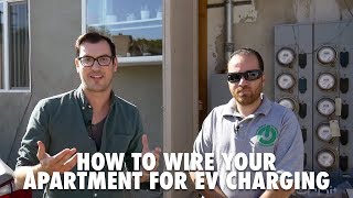 While i wait for my tesla model 3, interviewed an electrician on what
goes in to installing the outlet and wall charger ev at apartment.
thanks t...