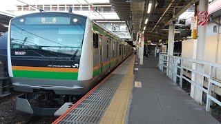 E233系3000番台U224編成TK出場回送大宮駅発車