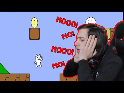 ყველაზე ნერვზე მოქმედი თამაში Cat Mario (Syobon Action)