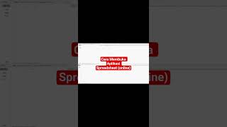 Cara Membuka Aplikasi Spreadsheet Excel online #excel #spreadsheet #googlesheets #microsoft #shorts