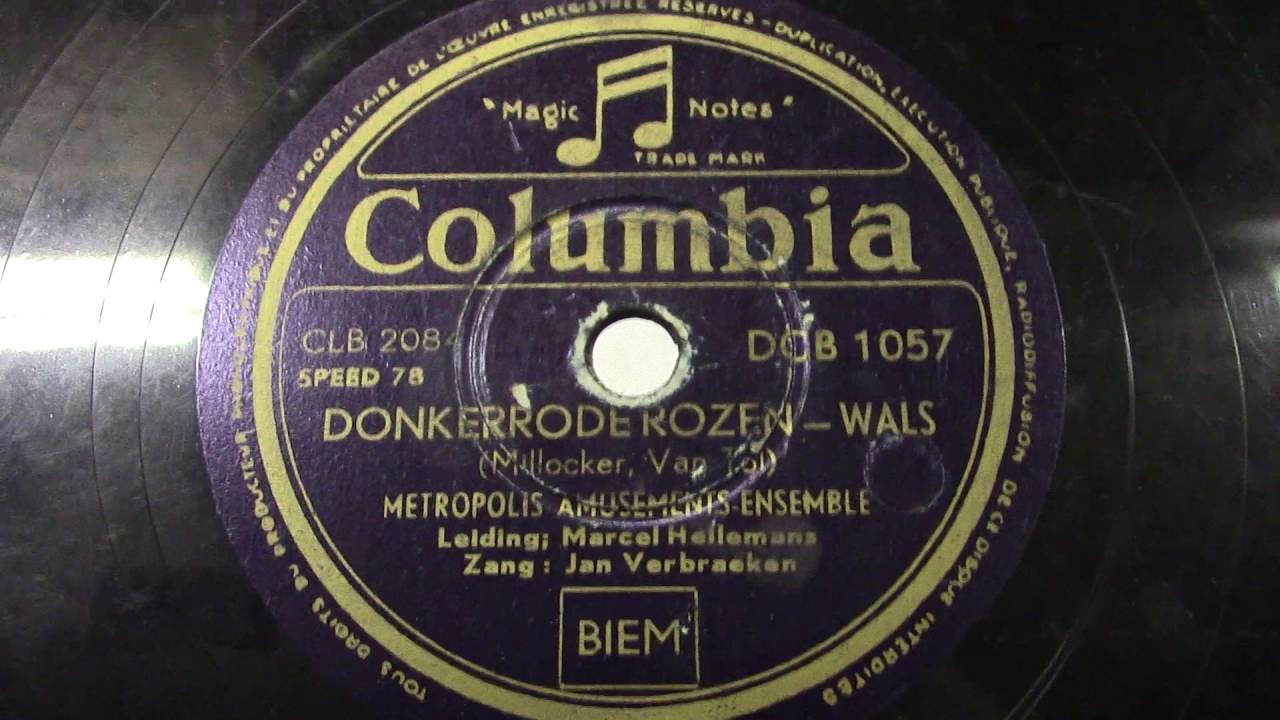 Jan Verbraeken Donkerrode Rozen YouTube