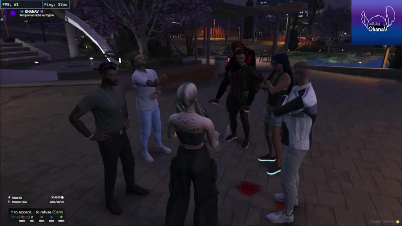 Peaches kommt an. #gtarp #gtarpgermany #OhanaV