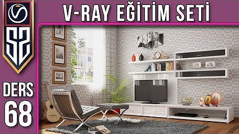 Vray Eğitim Seti Ders 68 : V-ray Final Render Ayarları - Kaliteli Render Ayarları