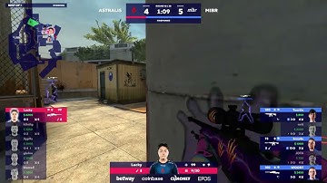 CS:GO - Lucky 1 vs 3 Clutch vs MIBR
